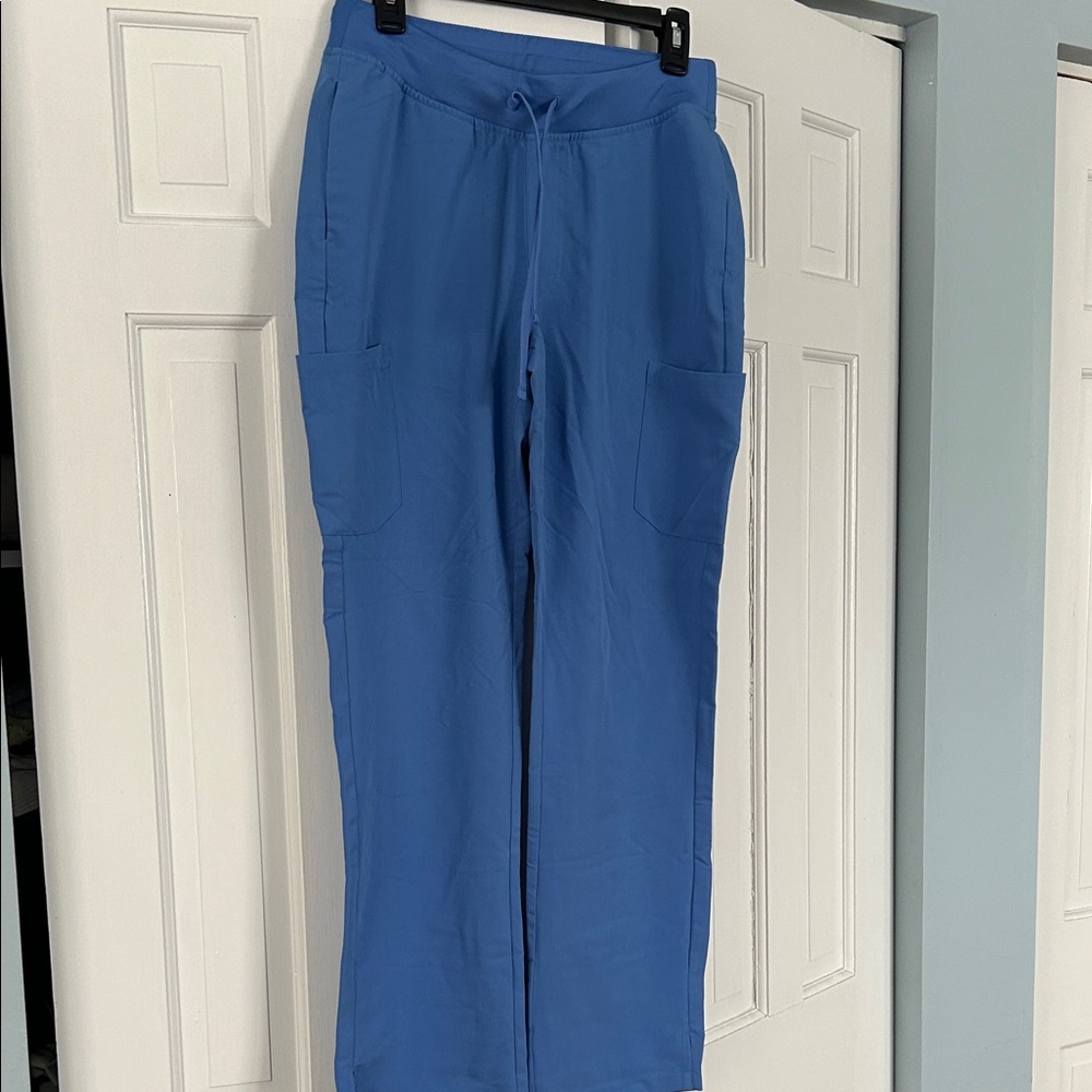 Comfort Stretch Drawstring Pants - Blue